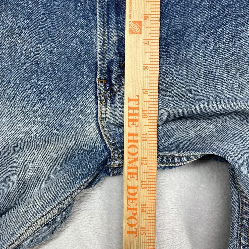 Levi's 550 Relaxed‎ Fit Straight Jeans Men's Blue Denim Mid Rise Classic - 37X32